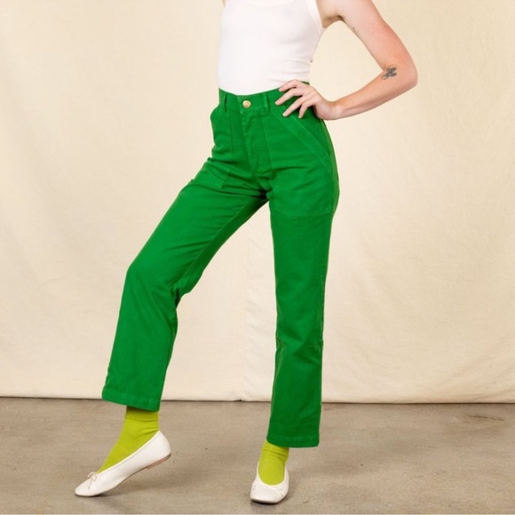Big Bud XS Press Kelly Green Work Pants